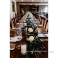 Madera sólida Nuevo estilo Minimalismo Mesas de bodas de banquete de hotel personalizado
